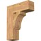 Ekena Millwork Imperial Block Smooth Bracket, Western Red Cedar, 5 1/2"W x 18"D x 22"H BKT06X18X22IMP05SWR - alternate 1